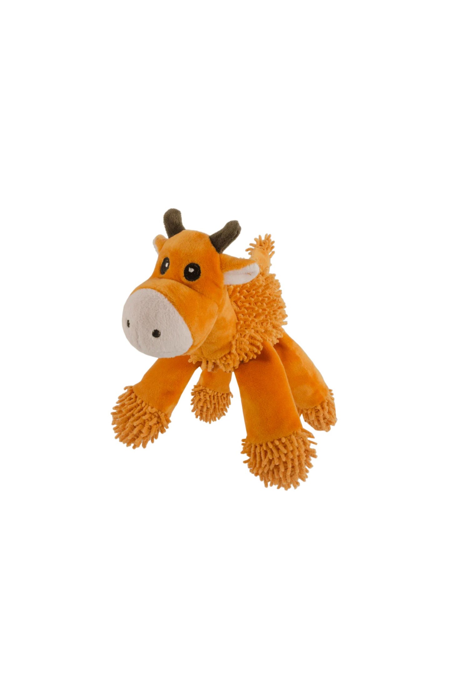 Fuzzle Giraffe with 5 squeakers - 100% recycled material