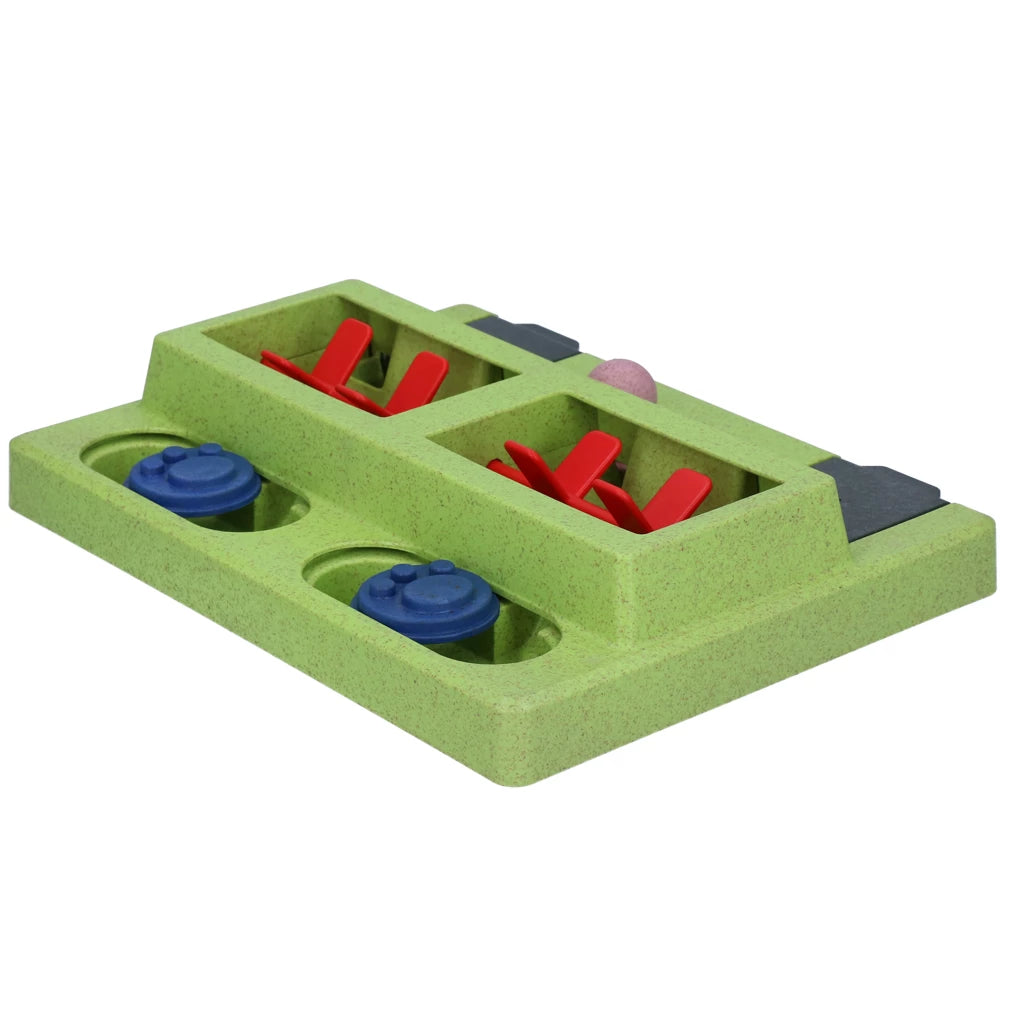 Eat Slow Live Longer Hondenpuzzel Squared