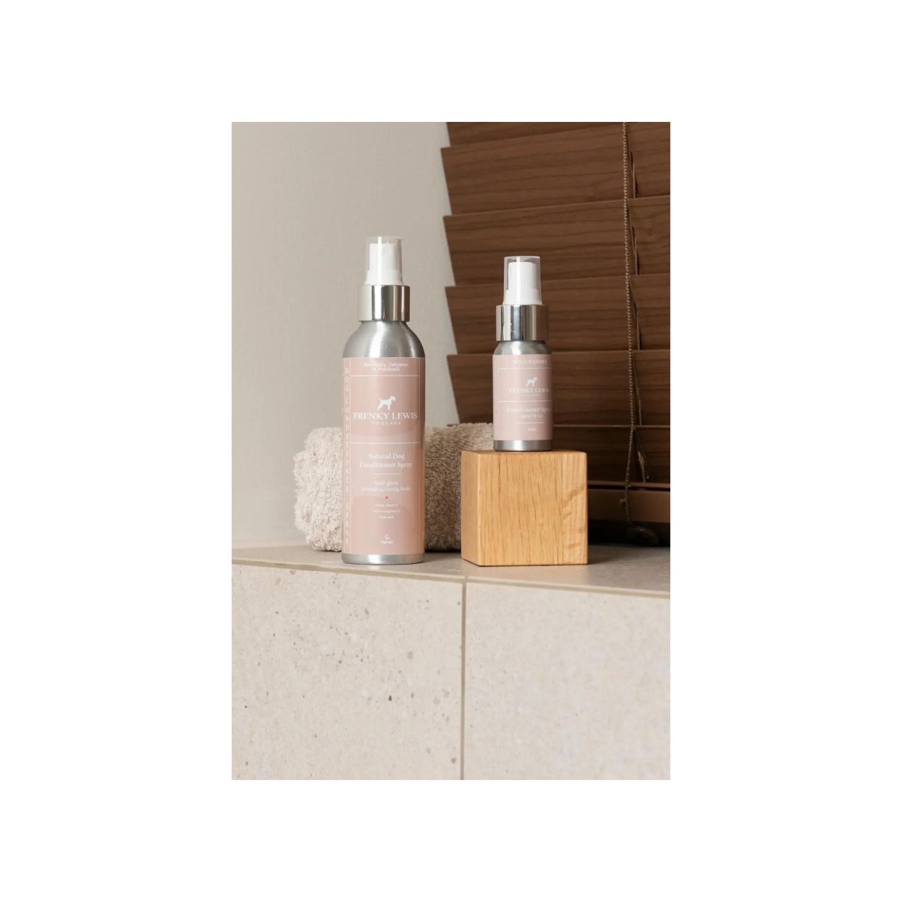 Frenky Lewis Natural Conditioner Spray – Rosmarin, Eichenmoos, Patchouli 150 ml