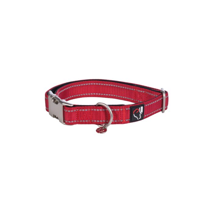 Hondenhalsband Anam Cara Rood | Verstelbaar, Reflecterend & Comfortabel