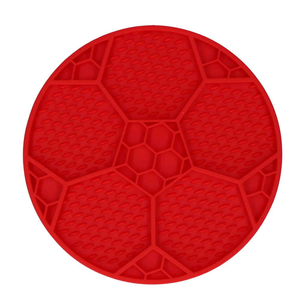 Eat Slow Live Longer Lik Mat Soccer Ball Rood
