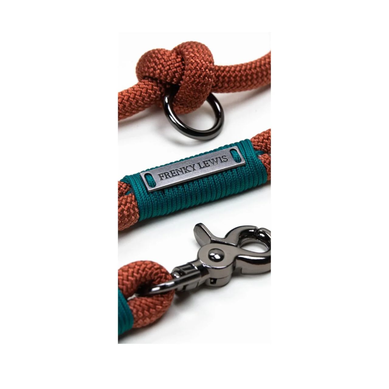 Frenky Lewis Handsfree Dog Leash - Abby Green - 2.5m