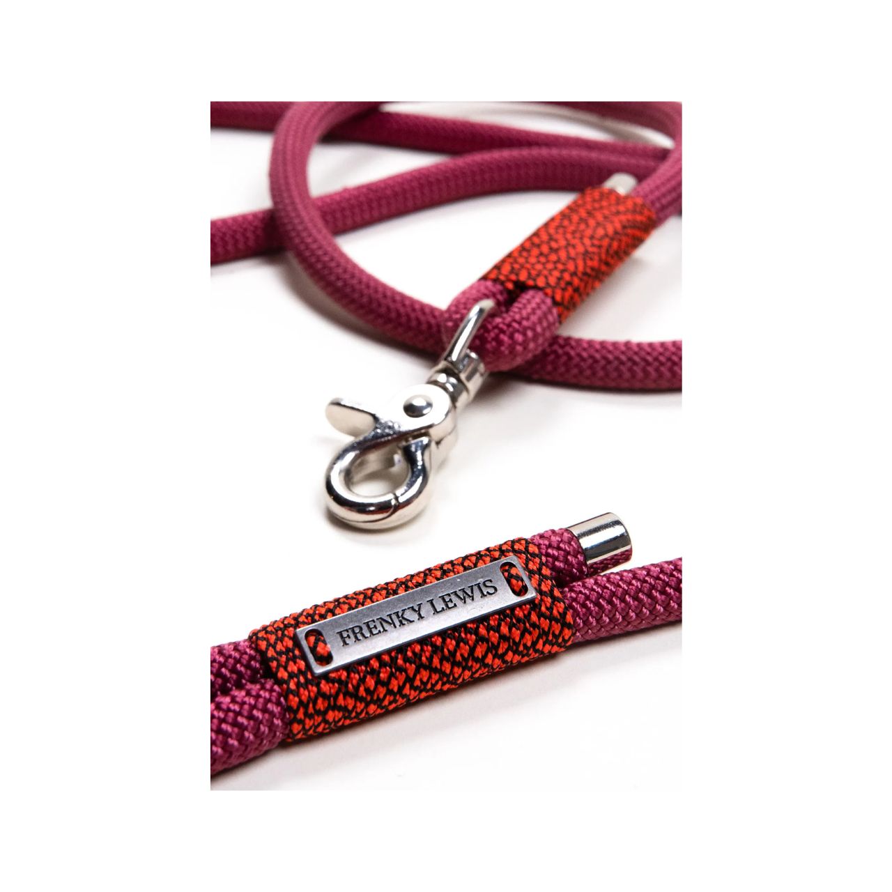 Frenky Lewis Dog Leash – Purple Poppy – 1.90M