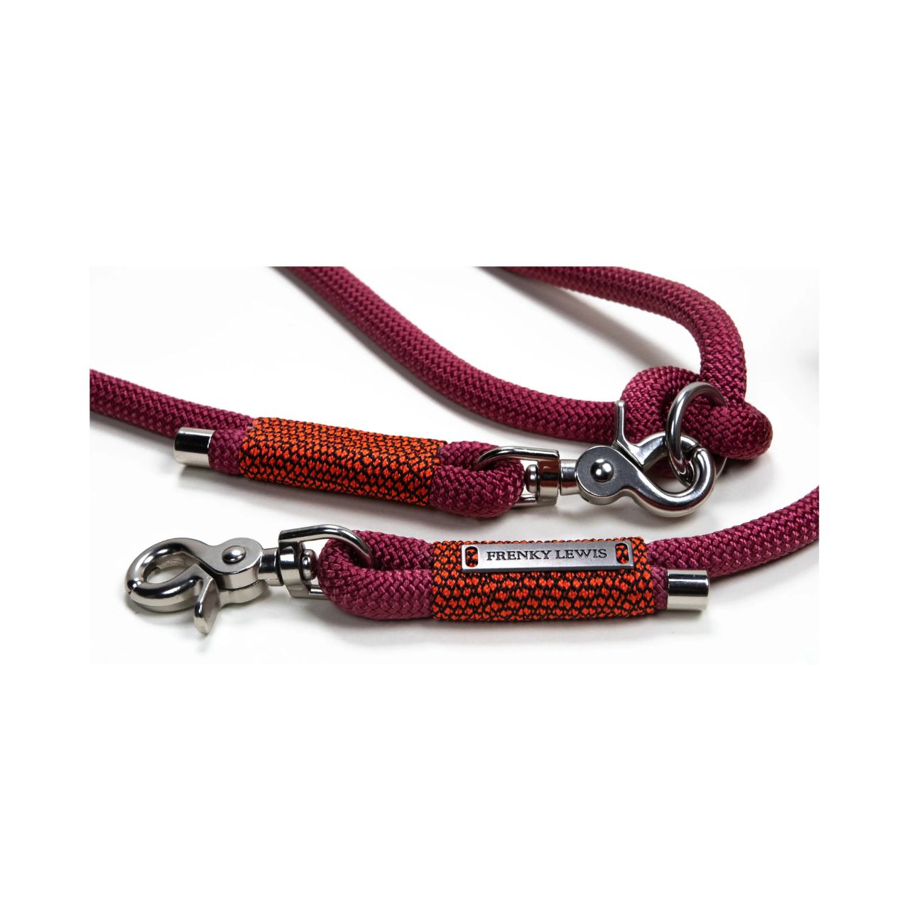 Frenky Lewis Handsfree Dog Leash - Purple Poppy - 2.5m