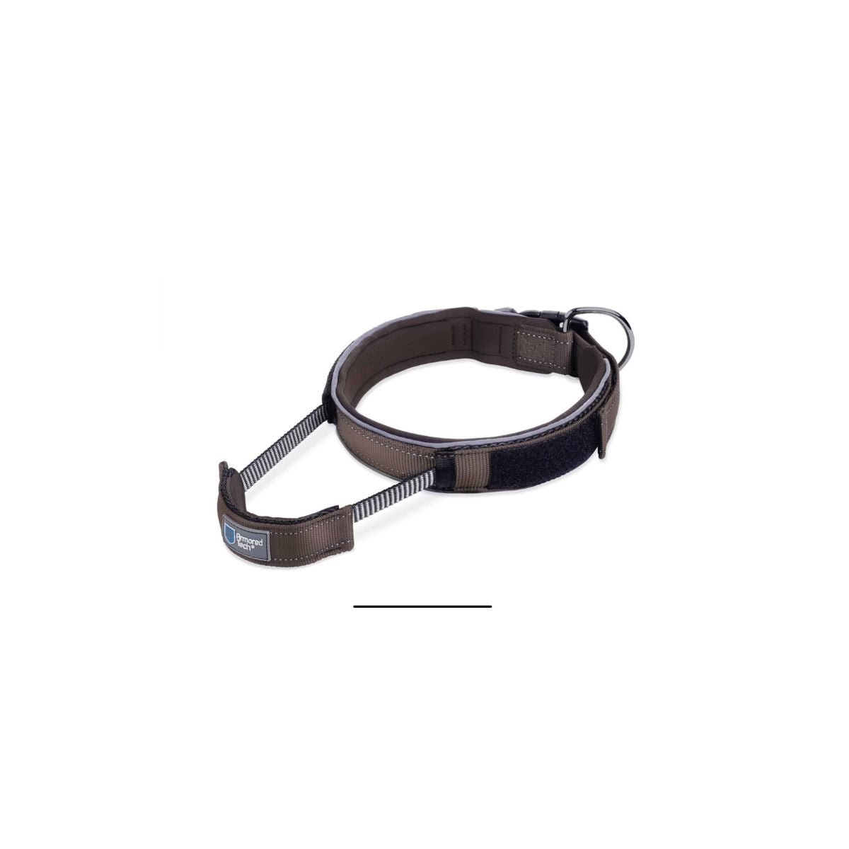 Koop de ArmoredTech hondenhalsband Mocca bij Livin Dog Shop. Design halsband met neopreen comfort, reflecterend materiaal en Safety Click System. Verkrijgbaar in meerdere maten.