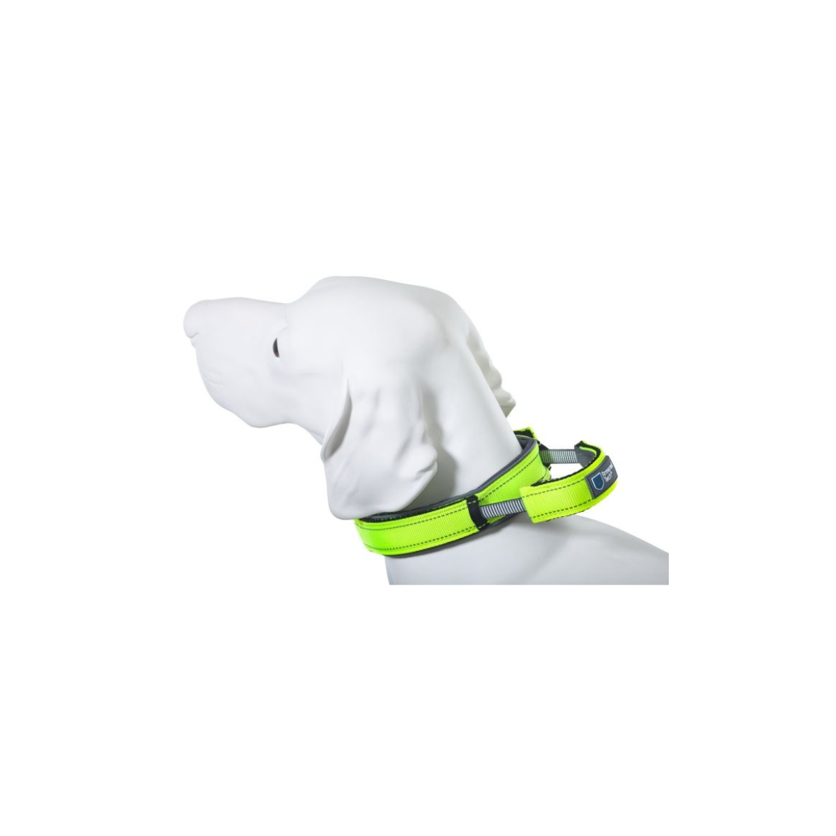 ArmoredTech hondenhalsband neon groen kopen? Reflecterend, verstelbaar en comfortabel met neopreen binnenvoering. Veilig en stijlvol voor jouw hond.