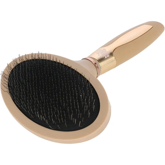 MagicBrush Plukborstel Goud – Hond, Losse Haren & Klitten | Livin Dog Shop