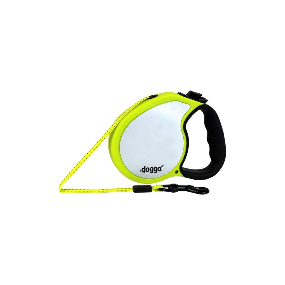 De Doggo reflecterende rollijn hondenriem is een comfortabele en veilige intrekbare hondenlijn met reflecterende accenten en zachte grip. Verkrijgbaar in 4 m en 5 m varianten voor kleine tot grote honden. Perfect voor wandelingen bij daglicht en in het donker.
