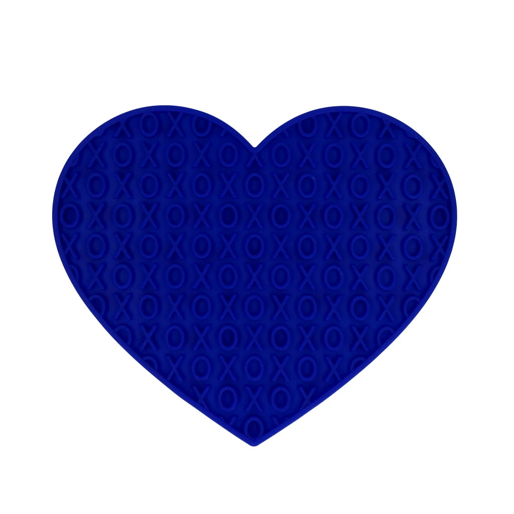 Iss langsam, lebe länger, lecke Matte Lovely Blue