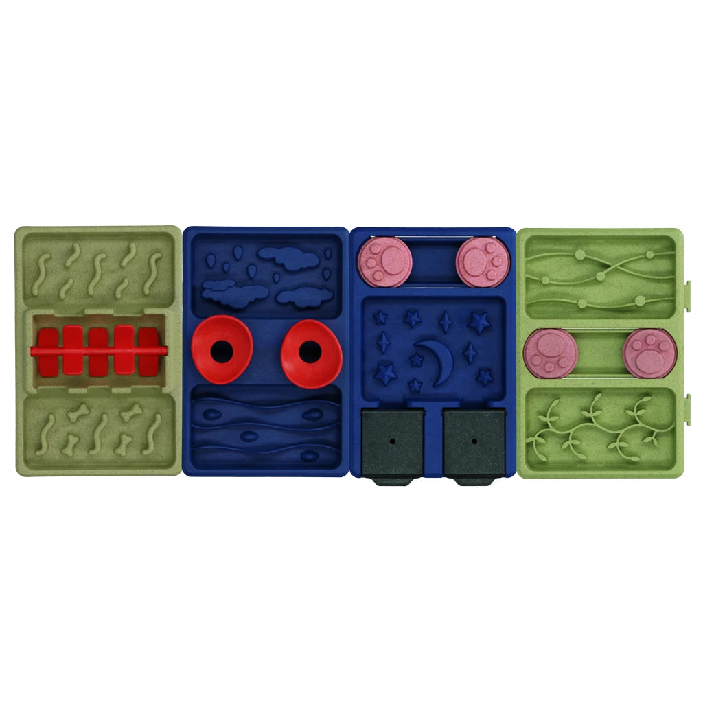 Eat Slow Live Longer Mini Dog Puzzle Crazy River