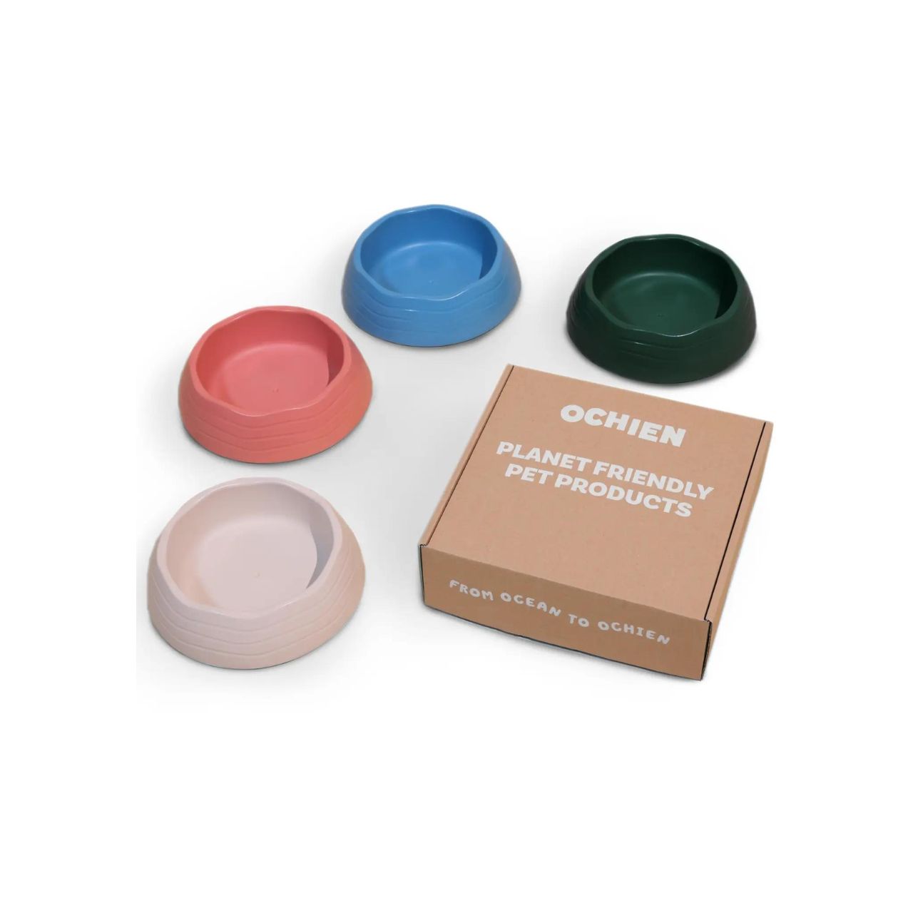 Futternapf aus recyceltem Meeresplastik – Stein