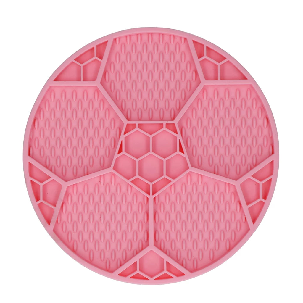 Eat Slow Live Longer Lik Mat Soccer Ball Roze