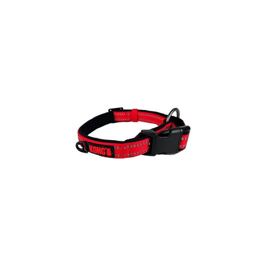 KONG Dog Collar - Nylon - Red