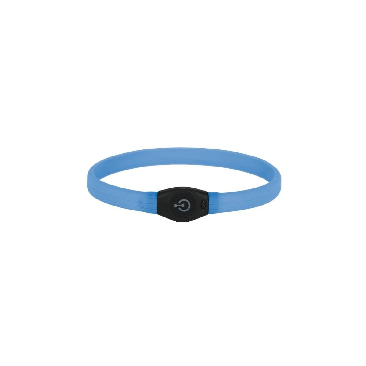 Maxi Safe Halsband Langhaar LED Blauw